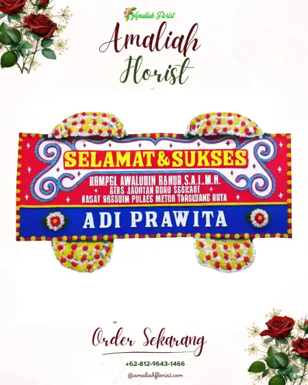 Papan Bunga Ucapan Selamat Bacan Timur Selatan